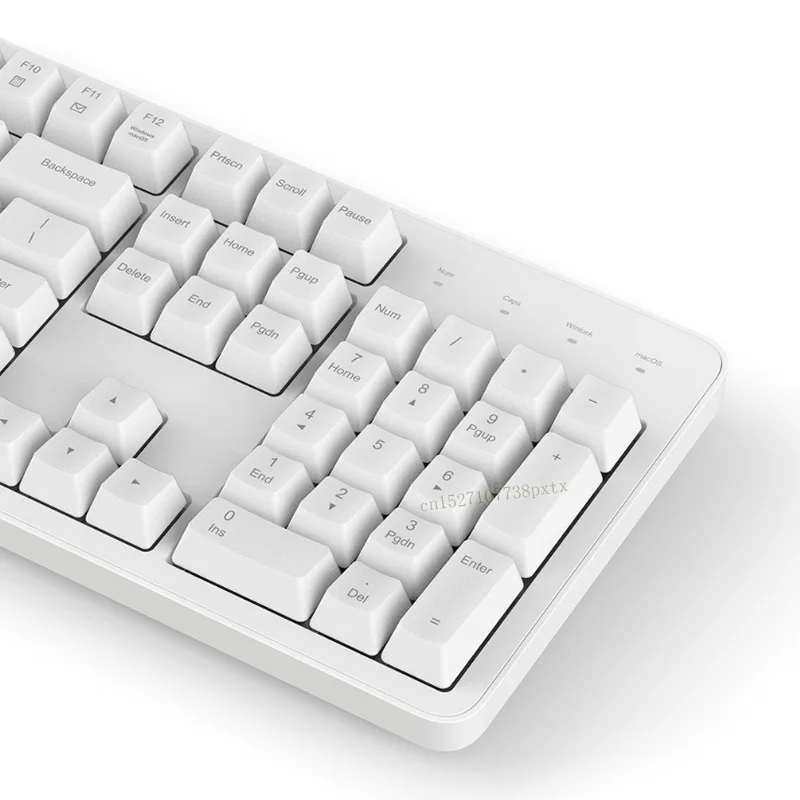 Оригинальный XiaoMi Yuemi MK06C 104 клавиши NKRO Вишневый красный переключатель USB Проводная