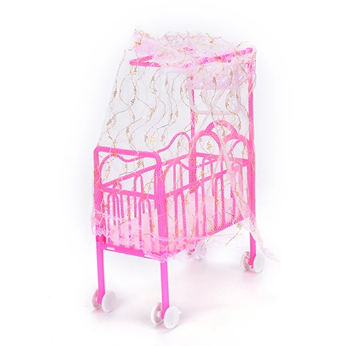 Мини-кукольный домик с симпатичной кроватью мебель милая кукла детская кровать