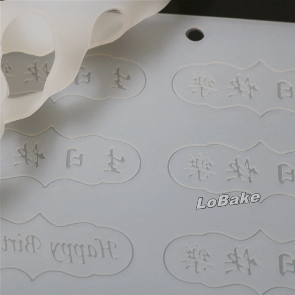 (2 шт./компл.) двухслойные китайские и английские слова в форме счастливого дня