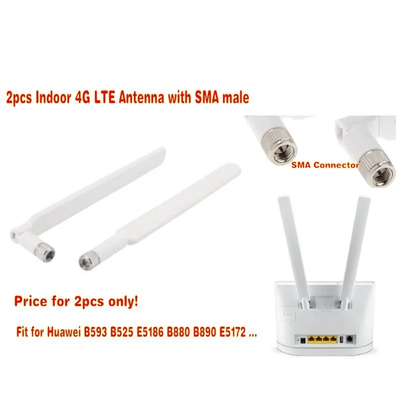 Антенна для маршрутизатора B593 b890 b880 b525 5DBI SMA MALE 4G LTE 1000 пар|lot of|lot lotlot 10 |