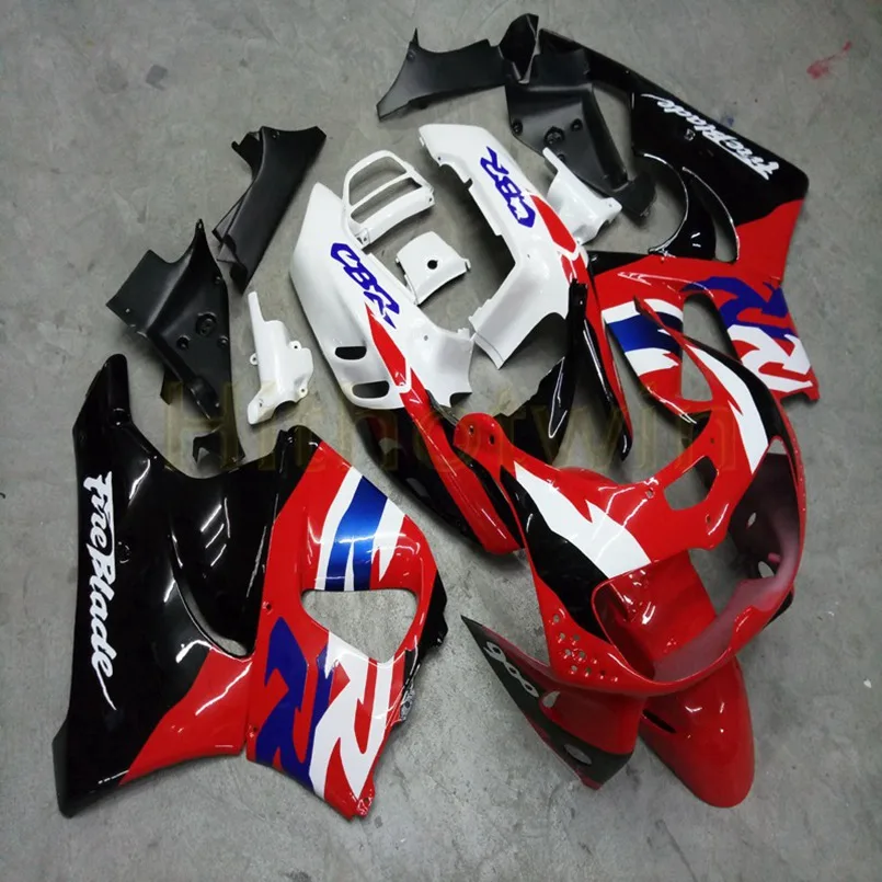 C Заказной обтекатель корпуса мотоцикла для HONDA CBR919RR 1998-1999 CBR 900 RR 98 99 ABS пластиковые Обтекатели+ Botls+ серебристый черный - Цвет: C