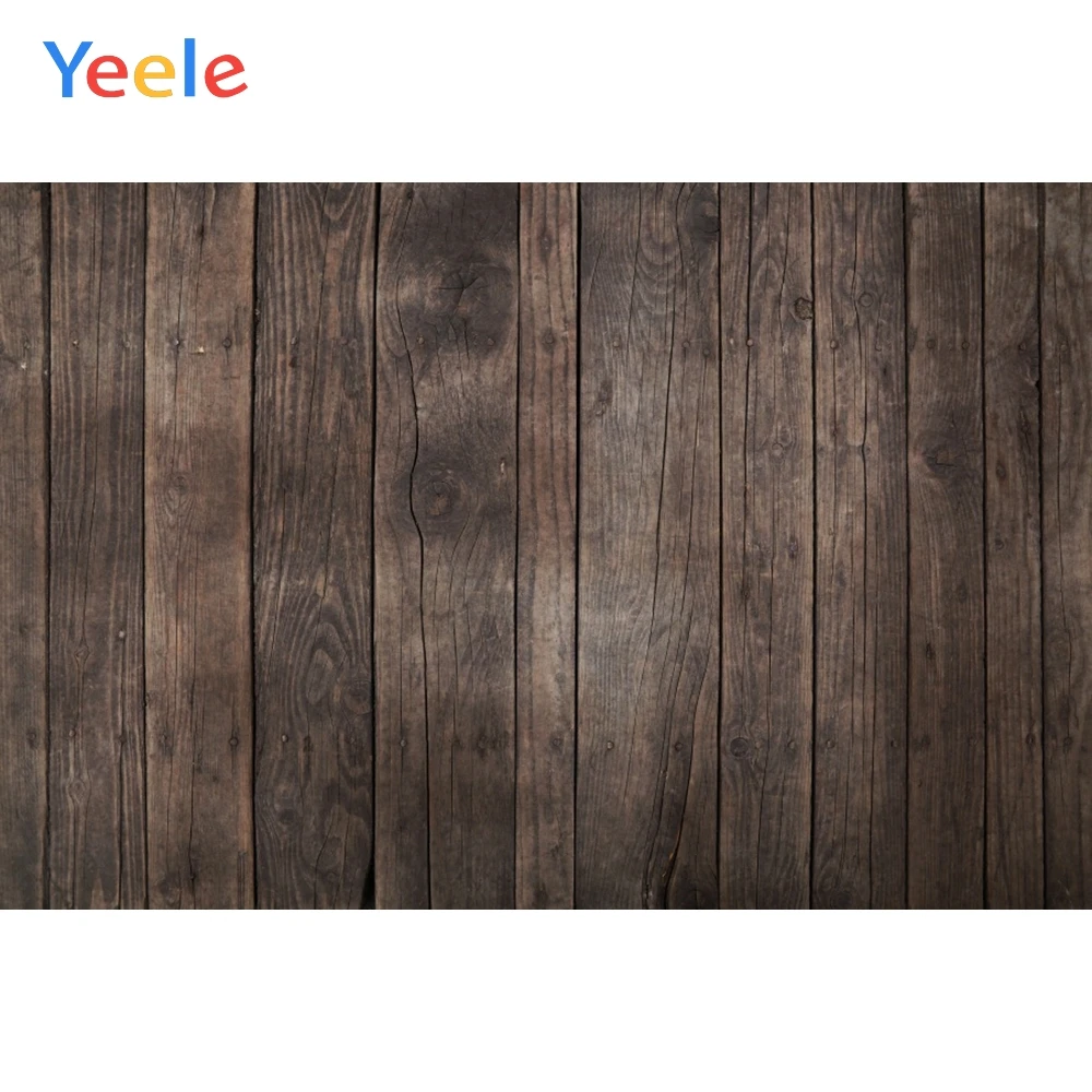Yeele Темный Деревянный фон для портретной фотосъемки с текстурой досок куклы