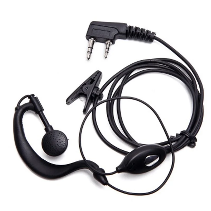 2 Pin Baofeng Гарнитура Walkie Talkie наушник для UV-5R UV-82 Kenwood Hytera TYT Retevis h777 | Мобильные