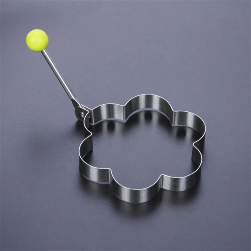 desear 4pcs Stainless Steel Fried Egg Shaper egg Pancake Ring Mould Mold Kitchen Cooking Tools | Дом и сад