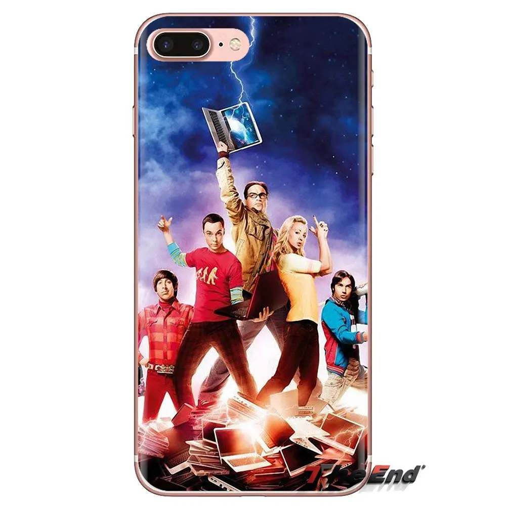 The Big Bang Theory BAZINGA Silicone Phone Housing For LG Spirit Motorola Moto X4 E4 E5 G5 G5S G6 Z Z2 Z3 G2 G3 C Play Plus Mini |
