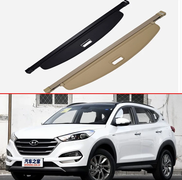 Алюминиевый + холщовый задний Чехол для груза защитный экран багажника защитные