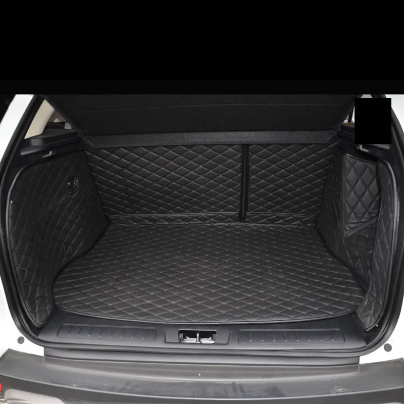 Волокно Кожаный Автомобильный Коврик для багажника Range Rover Evoque 2011 2012 2013 автомобильные аксессуары