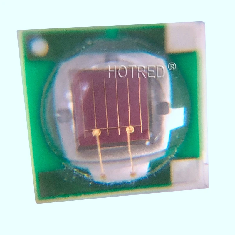 100 шт. Epi светодиодный s 3 Вт 3535 SMD темно-красный высокой мощности 660NM Светодиодная лампа для роста растений Диодная лампа с 20 мм/16 мм печатной платы