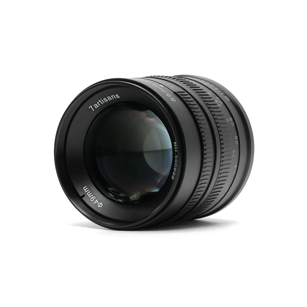 7 ремесленников 55 мм/F1.4 APS-C ручной фиксированный объектив для Olympus Panasonic M43 M4/3 Крепление камеры