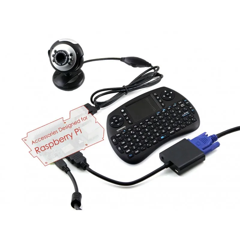 Waveshare Raspberry Pi набор аксессуаров C в том числе USB камера 0307 мини беспроводная