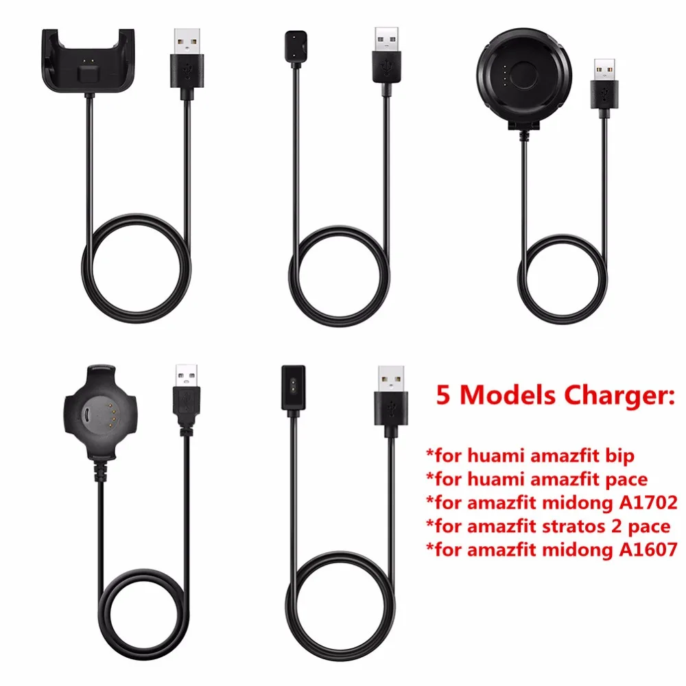 Amazfit Bip Зарядное устройство USB док xiaomi Huami AMAZFIT Pace отдельная портативная Зарядная