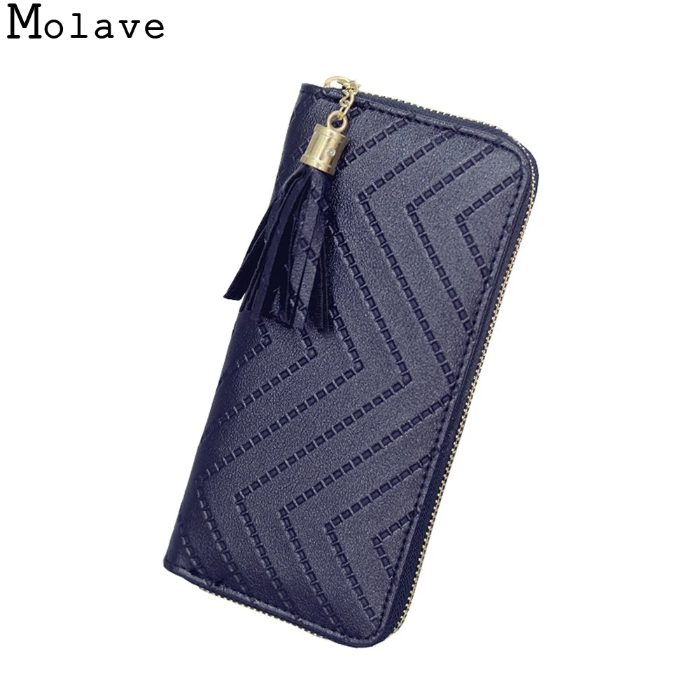 Кошелек MOLAVE nov20 высококачественный из коровьей кожи на молнии|f wallet|fashion walletquality