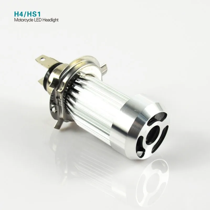 H4 светодиодный головной светильник hs1 светодиодные лампы для мотоцикла h4/BA20D led moto rcycle moto светильник Высокий Низкий 20 Вт COB 12 В 6500 к 2500 к мото фара для велосипеда