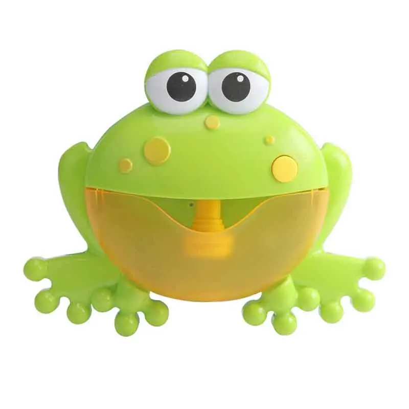 YINGELON New Crab Frog Bubble Machine Baby Shower Boy Bath Toys For Children Newborn Gift Bathroom Beach Play Water Plastic Toy | Игрушки и