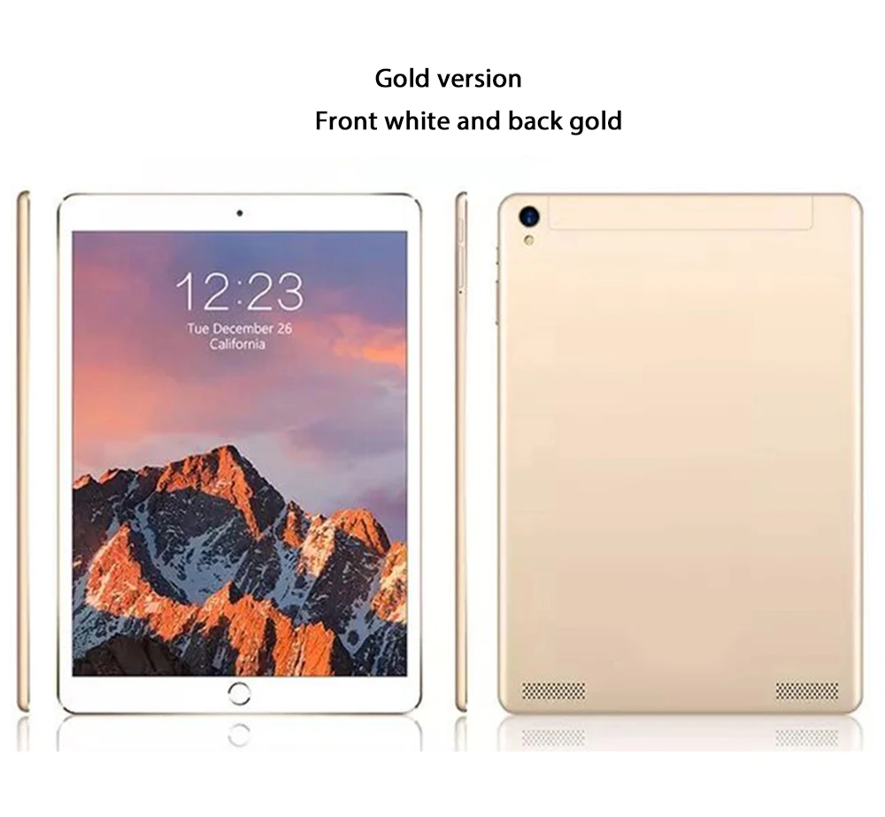 Новейший 10,1 дюймов 3g/4G LTE планшетный ПК две sim-карты Android 8,0 Octa core 6 Гб ram 1280*800 ips wifi Bluetooth планшеты шт 10