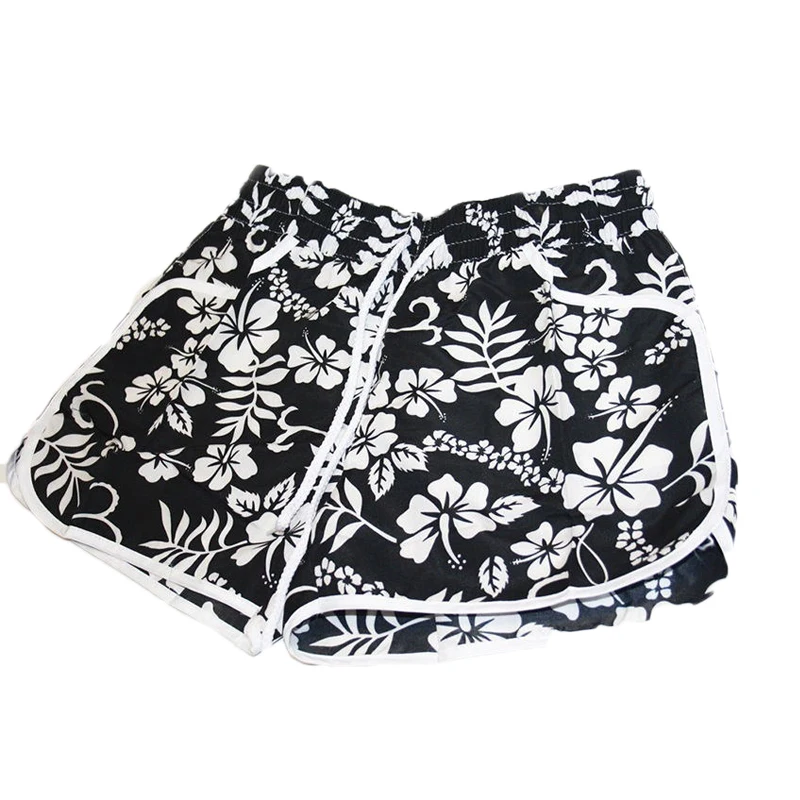 

Women Shorts Women Summer Shorts Casual Mid Waist Short New Ladies Floral Printed Beach Swimming Hot Shorts Loose Comfortable