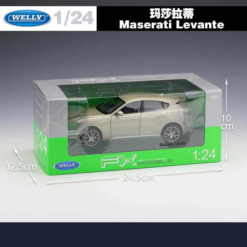 Машинка для литья под давлением WELLY 1:24 Классическая Металлическая игрушечная