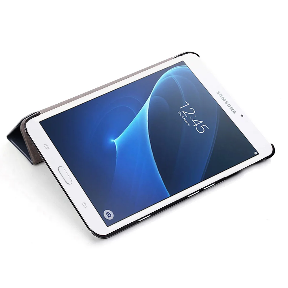 SM-T280 для samsung Galaxy Tab A 7 0 2016 SM-T285 чехол Tri-складной из искусственной кожи A6 T280 T285 +