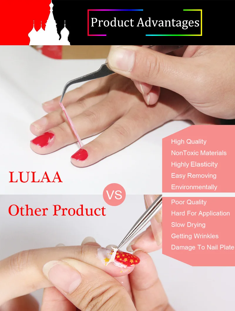 Lulaa бренд Best продажа 6 мл Гели для ногтей Польский Vernis постоянный Праймеры гель