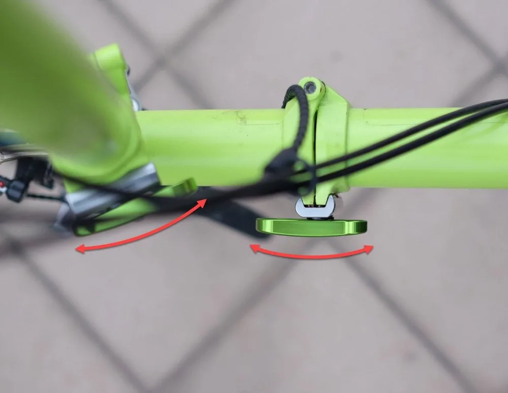 1 пара складной велосипедный шарнир Зажим C пряжкой для велосипеда Brompton H& H studio