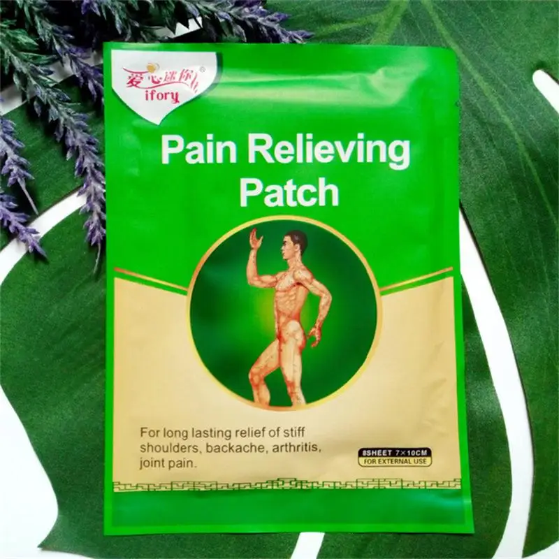 16 шт./2 упаковки пластырь от боли 7 х10 см|pain relief patch|pain reliefcapsicum plaster |
