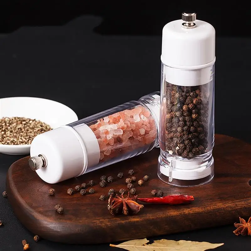 2 шт. кухонная посуда ручная мельница для перца приправа шлифовальная машина