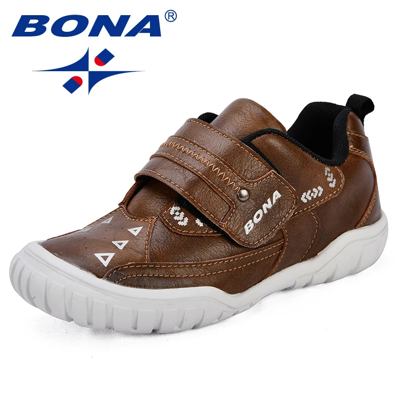 Кроссовки BONA Детские синтетические Уличная Повседневная обувь на липучках
