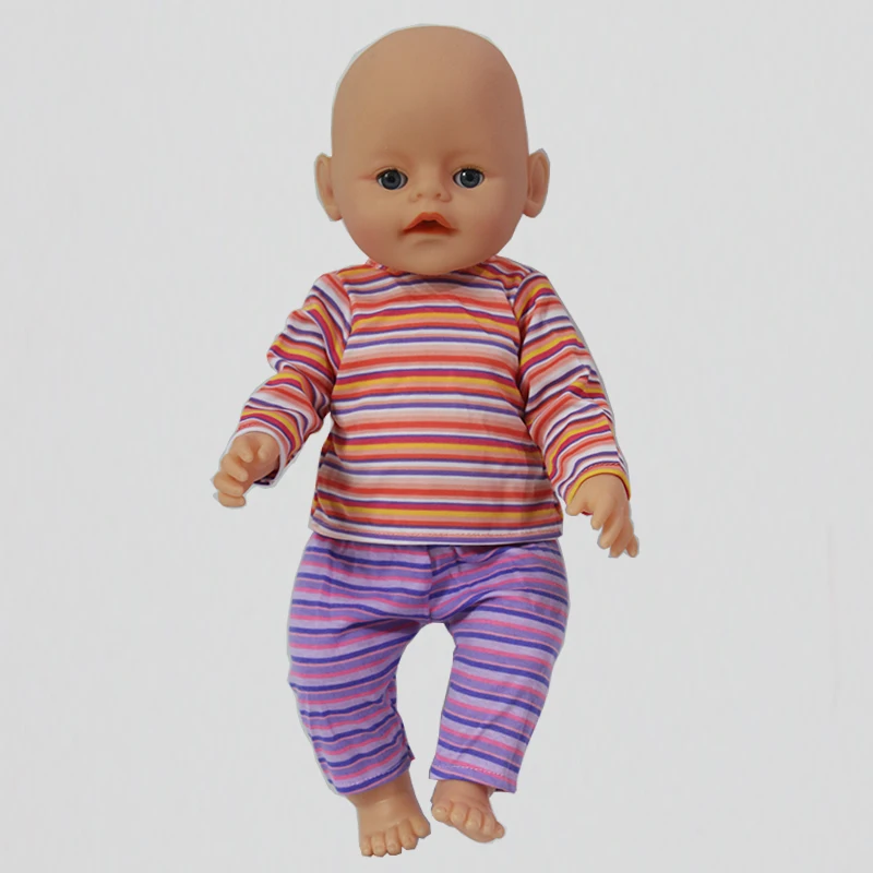 Кукольная одежда подходит для кукол рожденных 43 см аксессуары мультяшный