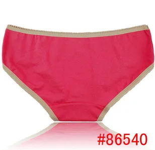 Женское кружевное нижнее белье трусы из 100% хлопка однотонные трусики размера M 10