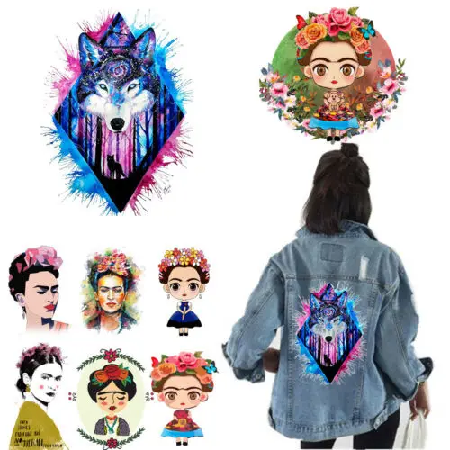 Новинка 2019 Сделай Сам Вышивка нашивки Пришивные на Железном значке аппликация