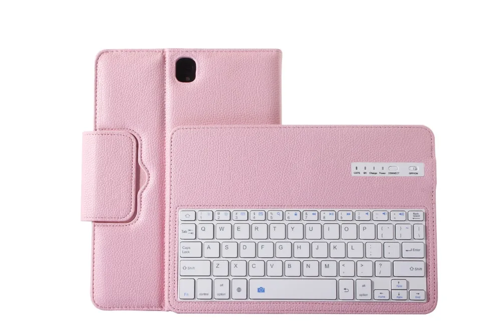 Съемная Беспроводная Bluetooth 3 0 клавиатура Folio Stand PU кожаный чехол док-станция для