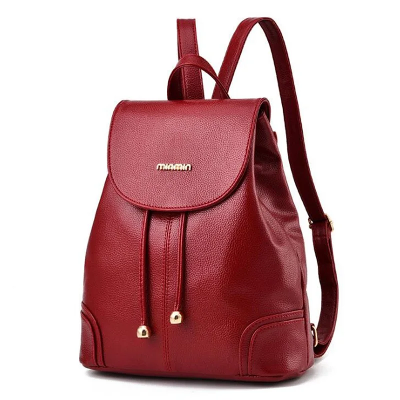 Женский рюкзак FGJLLOGJGSO из высококачественной искусственной кожи школьные ранцы