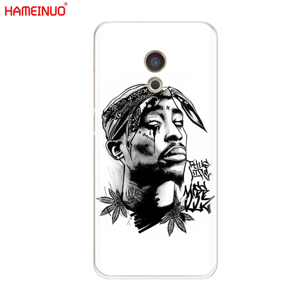 Чехол для телефона HAMEINUO 2Pac Tupac Shakur Meizu M6 M5 M5S M2 M3 M3S MX4 MX5 MX6 PRO 6 5 U10 U20 note plus|Бамперы| |