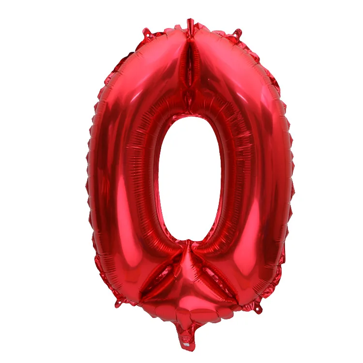 Украшения на свадьбу день рождения вечерние поставки 32 дюймов числа из фольги