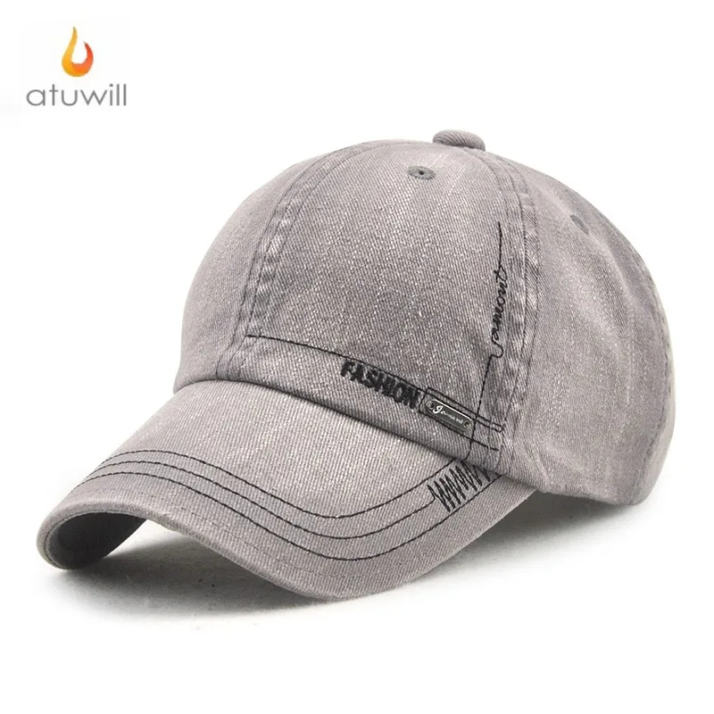 Atuwill джинсовая мужская Бейсбол шапки Для мужчин Snapback женщин Strapback хип хоп Casquette Femme