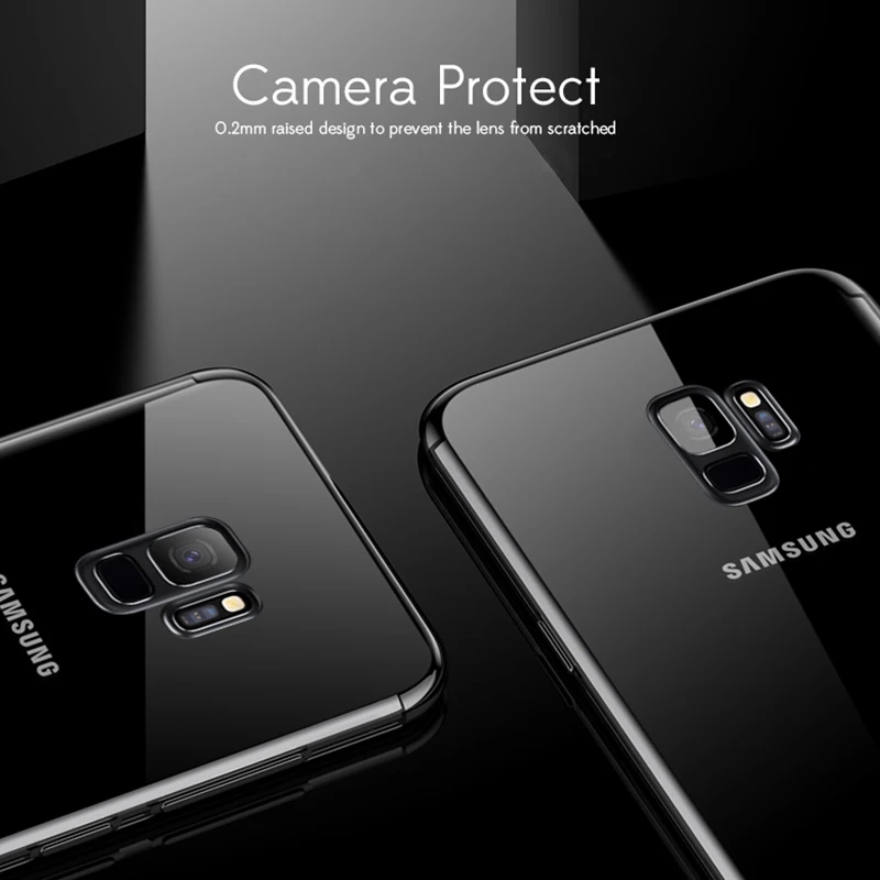 Мягкий прозрачный чехол для Samsung Galaxy S6 S7 Edge S8 S9 Plus J2 Prime Pro J3 J5 J7 Neo 2016 2015 2017 J4 J6 2018 |