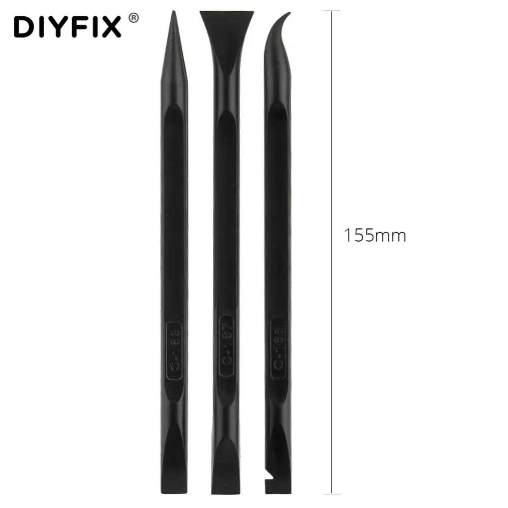 Антистатический пластиковый набор скребков DIYFIX 3 в 1 6 дюймов безопасная ручка для