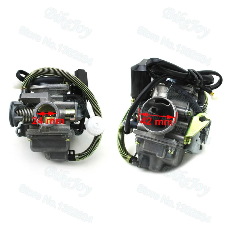 Карбюратор PD24 для скутера GY6 125cc 150cc ATV Go Kart SunL Roketa Lance Coolster Taotao |