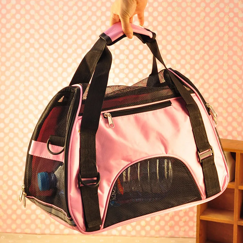 Воздухопроницаемая переноска для домашних животных из полиэстера 600D Удобная