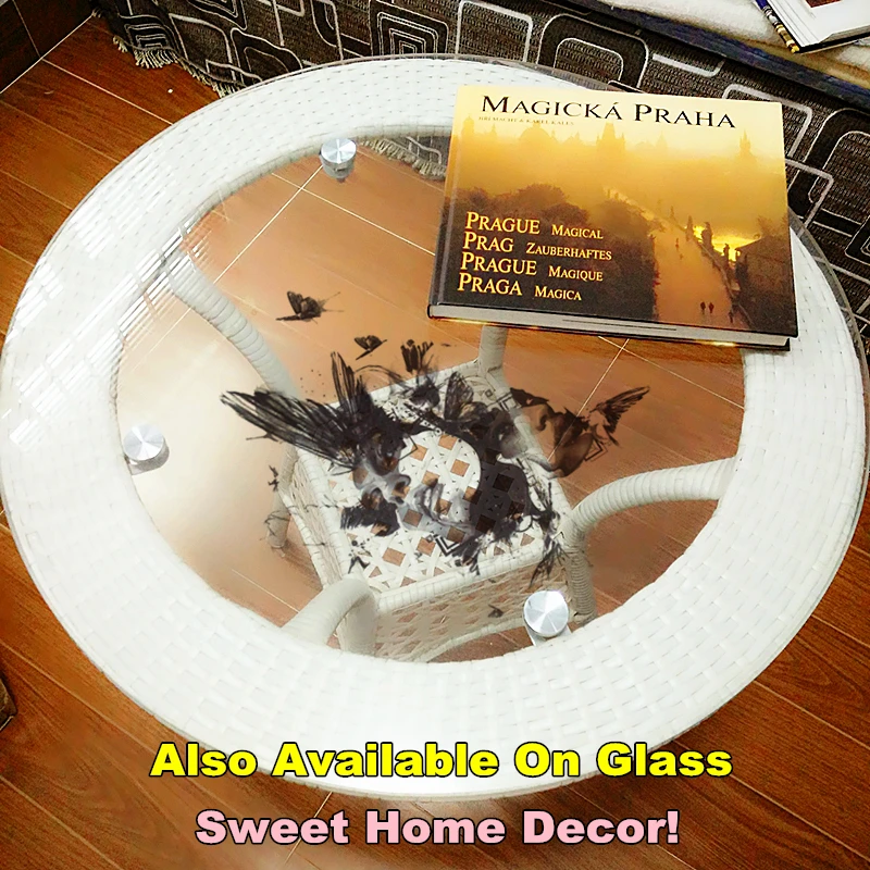 SHNAPIGN Волшебная бабочка временная татуировка боди арт флеш наклейка s 21*15 см