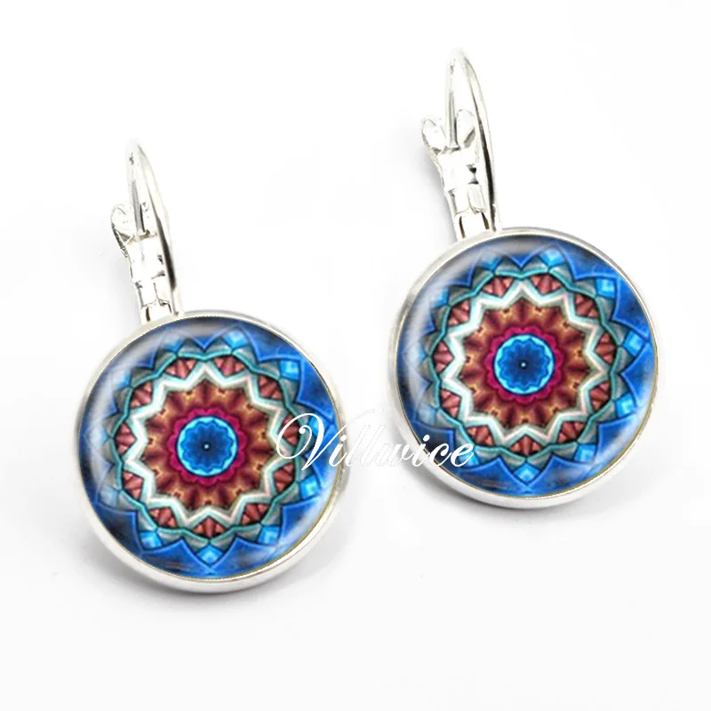 2020 винтажные красочные цветочные серьги ювелирные изделия подвесное ожерелье с