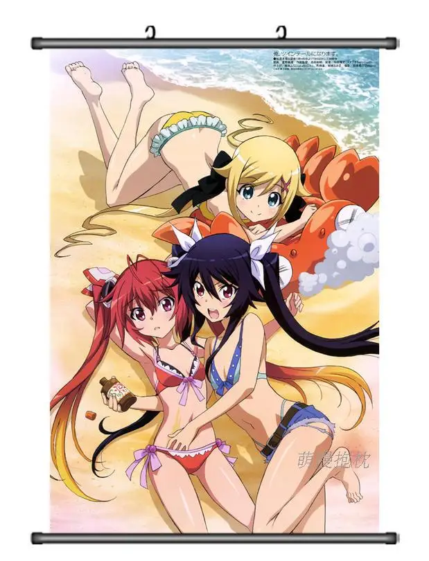 Японский аниме руда Twintail ni Narimasu Tail Blue & shindou erina домашний декор настенный плакат