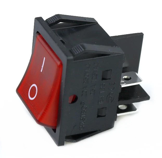 Светодиодный светильник KCD4 с подсветкой 4-Контактный Выключатель DPST 20A/250V 25A/125V AC |