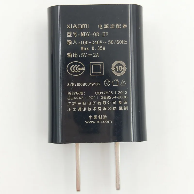 Быстрое зарядное устройство USB Xiaomi QC2.0 5 в 2 А адаптер питания кабель Micro для Redmi 7 7A 4