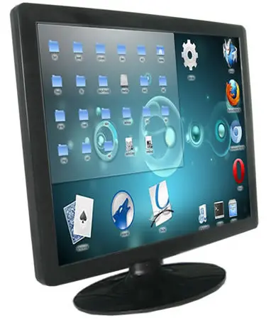 Магазин 15 дюймов DesktopTouch экран монитор с 4 проводной резистивный сенсорный |