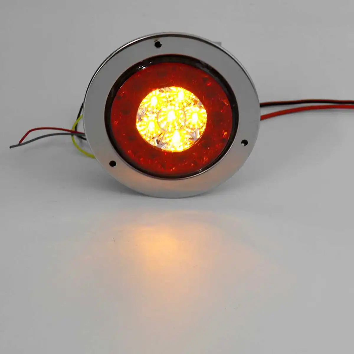 1/2x12 v/24 V трактор, автобус, лодка, сигнальный светильник поворота, водонепроницаемый светильник, светодиодный Задний Передний габаритный фонарь для грузовика, прицепа, грузовика
