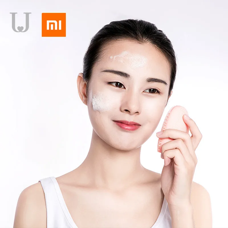 Xiaomi mijia sonic Очищающая щетка для лица, Мини электрическая Массажная стиральная машина, водонепроницаемые силиконовые инструменты для глубокого очищения лица