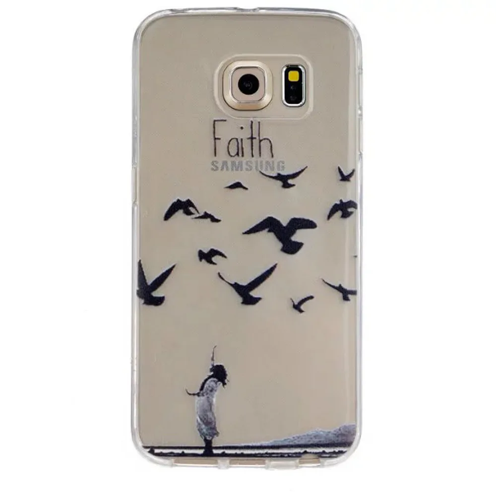 Мягкий силиконовый чехол для Samsung Galaxy S6 Edge g9250 g925 G925F 5.1 дюймов обложка Protecter ультра