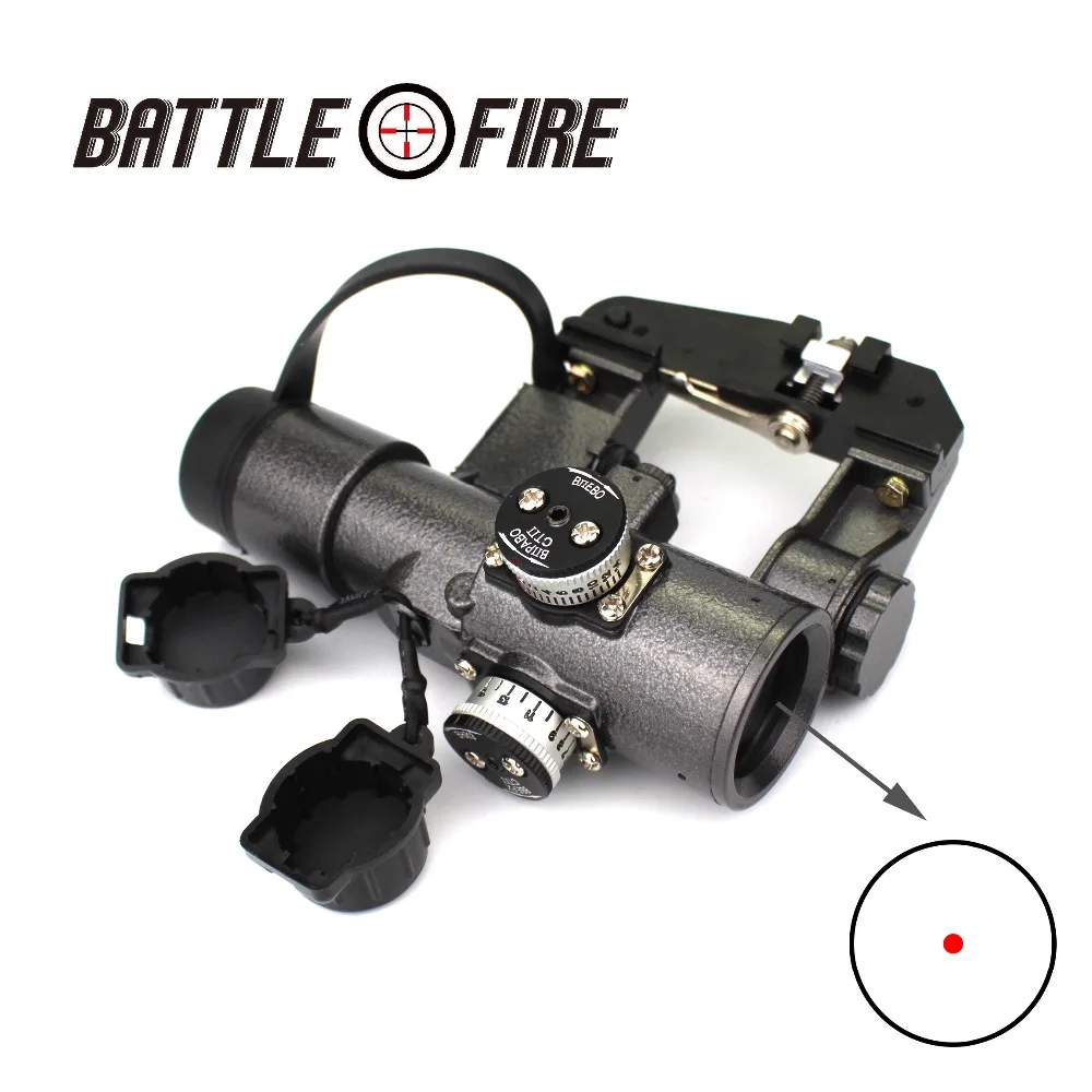 Тактический Оптический Компактный SVD 1x30 Red Dot Коллиматорный прицел охотничьи