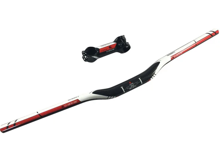 G HOUSE Быстрая доставка горячая Распродажа 2016 углеродный комплект руля mtb